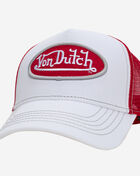 Von Dutch Staple Trucker Hat VDHT97-GYMRED Red 2