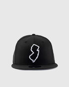 New Era New Jersey Outline 9Fifty Snapback 70512414 Black 2
