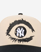Mitchell  Ness New York Yankees Pro Pinch Distressed Eye Snapback Hat HP20450-NYYTABK Beige 2