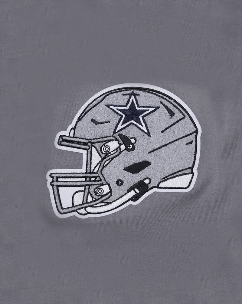 PRO STANDARD Dallas Cowboys Classic Chenille Double Knit Tee FDC1410292-GRY Grey 4