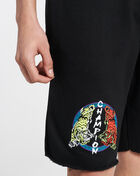 Reverse Weave Cutoff Shorts