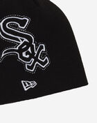 New Era Chicago White Sox Script Oversized Logo Knit 60981480 Black 4