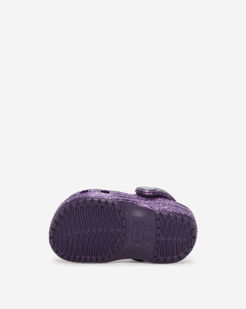 Crocs Toddler Classic Space Glitter Clog 210721-5AT Purple 9