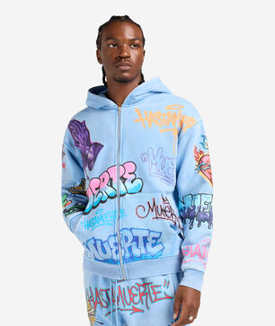 Hasta Air Brush Hoodie 
