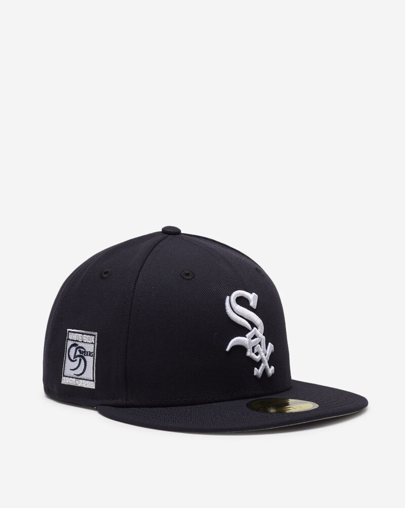 Fitted hats white sox Clearance