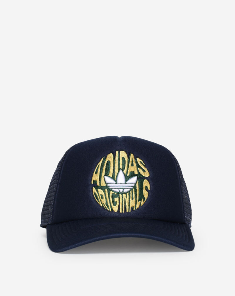 adidas Spiral Originals Trucker Hat GB4287 Blue 2