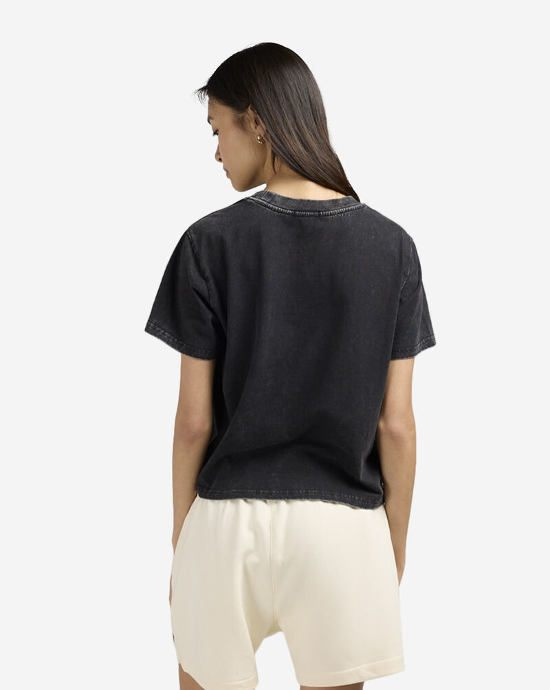 Mitchell  Ness Detroit Pistons Boxy Tee TP8488-DPIBLCK Black 2