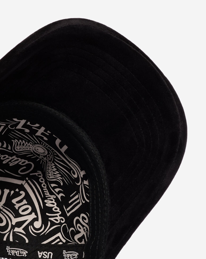 Shop Von Dutch Velvet Trucker Hat VDWB4HT075-010 black | SNIPES USA