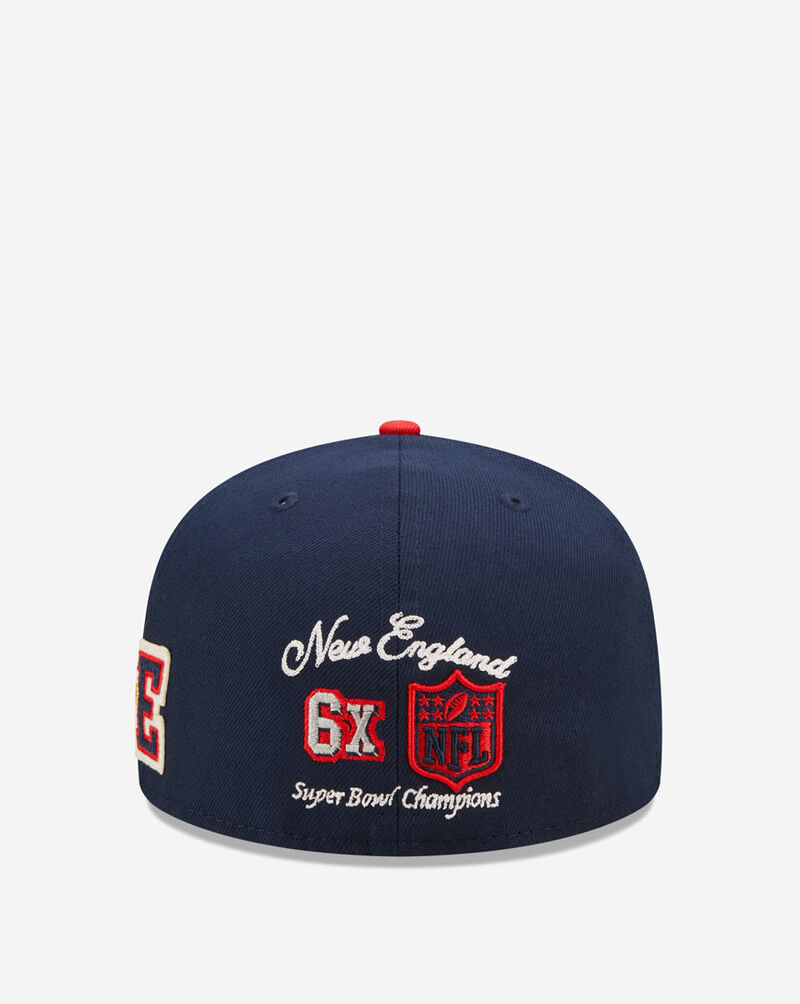 Shop New Era 59Fifty New England Patriots Letterman Fitted Hat 60296443