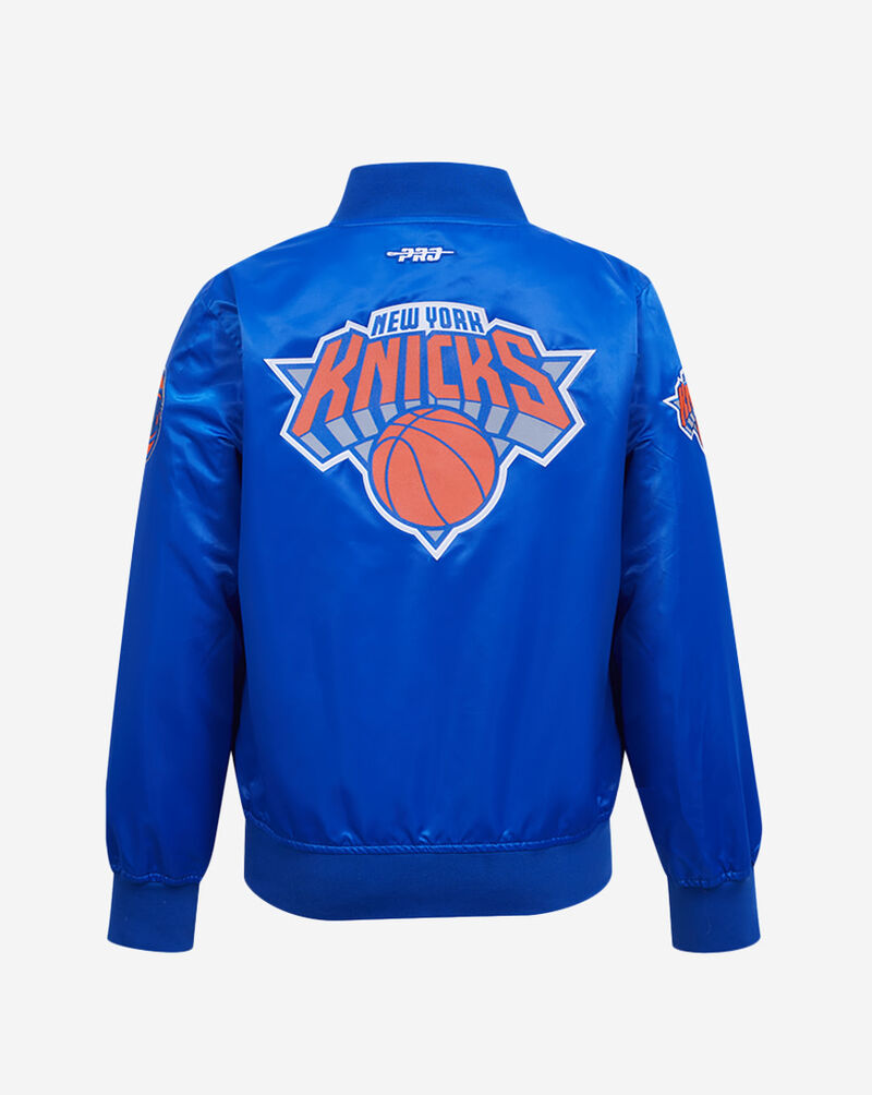 PRO STANDARD Big Boys' New York Knicks Classic Satin Jacket BNKB6516003-RYB Blue 3