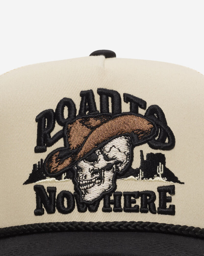 Field Grade Road To Nowhere Twill Meshback Trucker Hat 1005225 Beige 2