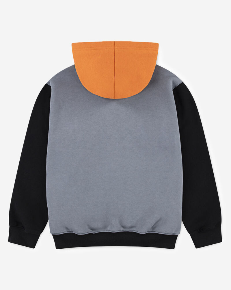 Jordan Big Kids' Colorblock Full Zip Hoodie 95F115-J8F Grey 3