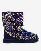 UGG Classic Short Stellar Sequin Boots 1112514MDL Blue 3