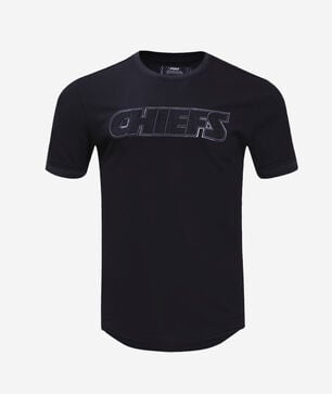 Kansas City Chiefs Triple Black Double Knit Tee