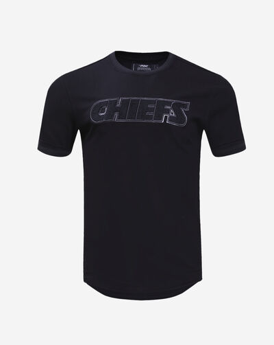 Kansas City Chiefs Triple Black Double Knit Tee