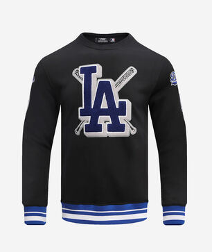 Los Angeles Dodgers Mashup Rib Crewneck 