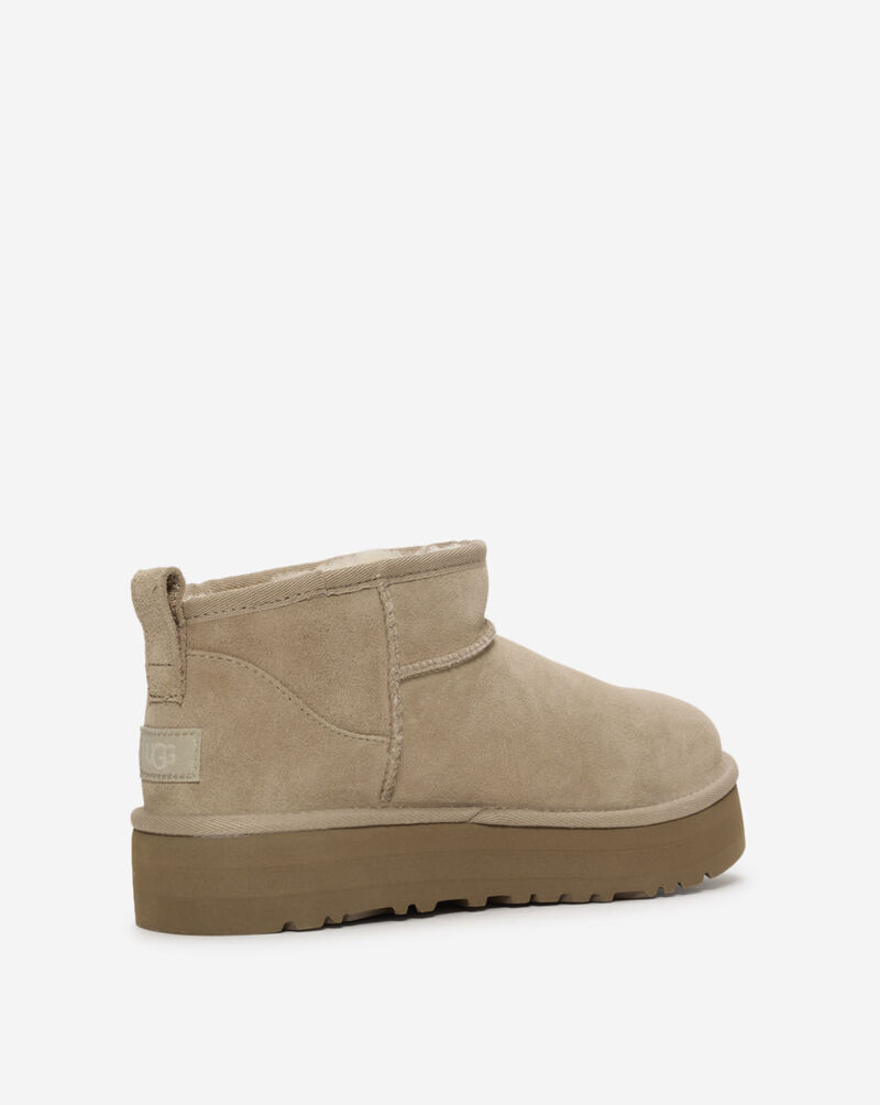 UGG Big Kids' Classic Ultra Mini Platform Boots 1157791KSAN Brown 6