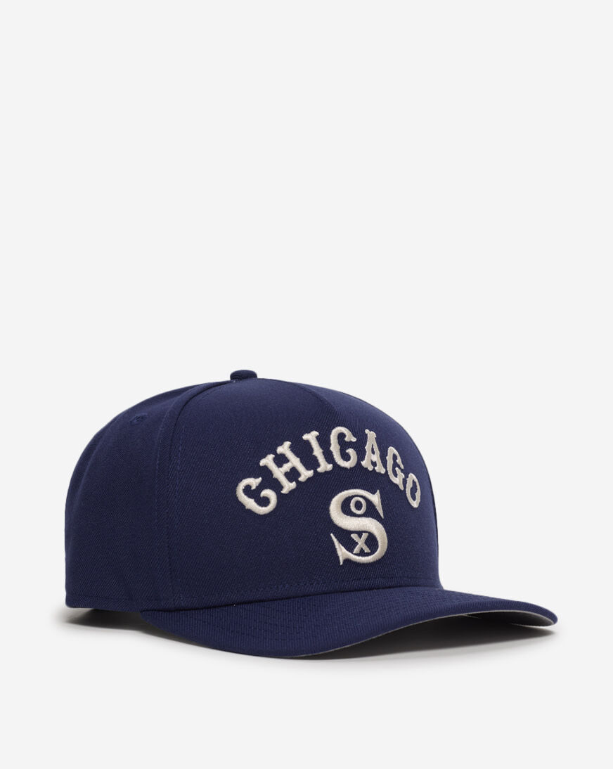 Shop New Era 9Fifty Chicago White Sox Arched A-Frame Snapback Hat