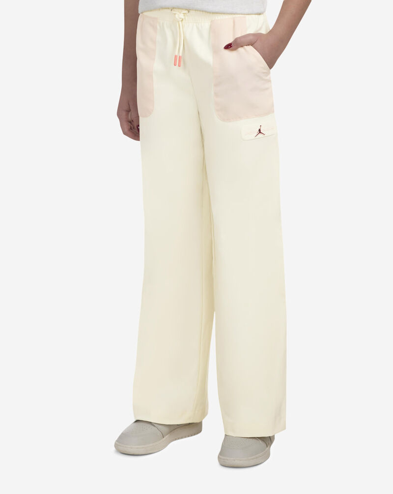 Jordan Big Kids' Crafted Utility Woven Cargo Pants 45D694-W3Z cream 1