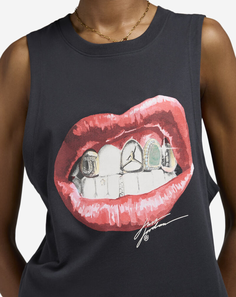 Jordan Flight Sleeveless Graphic T-Shirt HV0223-045 Black 3