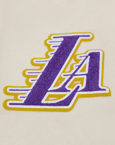 Los Angeles Lakers Retro Classic Rib Wool Varsity Jacket