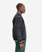 Varsity Satin Bomber Jacket