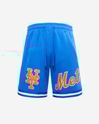 PRO STANDARD New York Mets Classic Chenille Double Knit Short LNM331584-RYB Blue 1