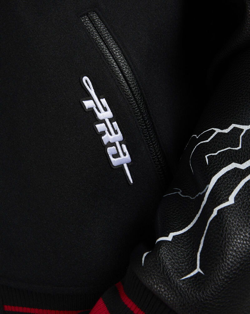 PRO STANDARD Atlanta Hawks Lightning Jacket BAH6517043-BRK Black 3