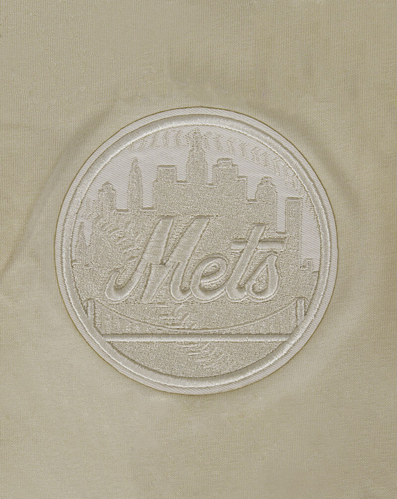 PRO STANDARD New York Mets Neutral Drop Shoulder Tee LNM1311662-TAU Beige 4