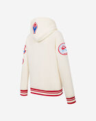 Big Boys' Atlanta Braves Retro Classic Rib Fleece Pullover Hoodie