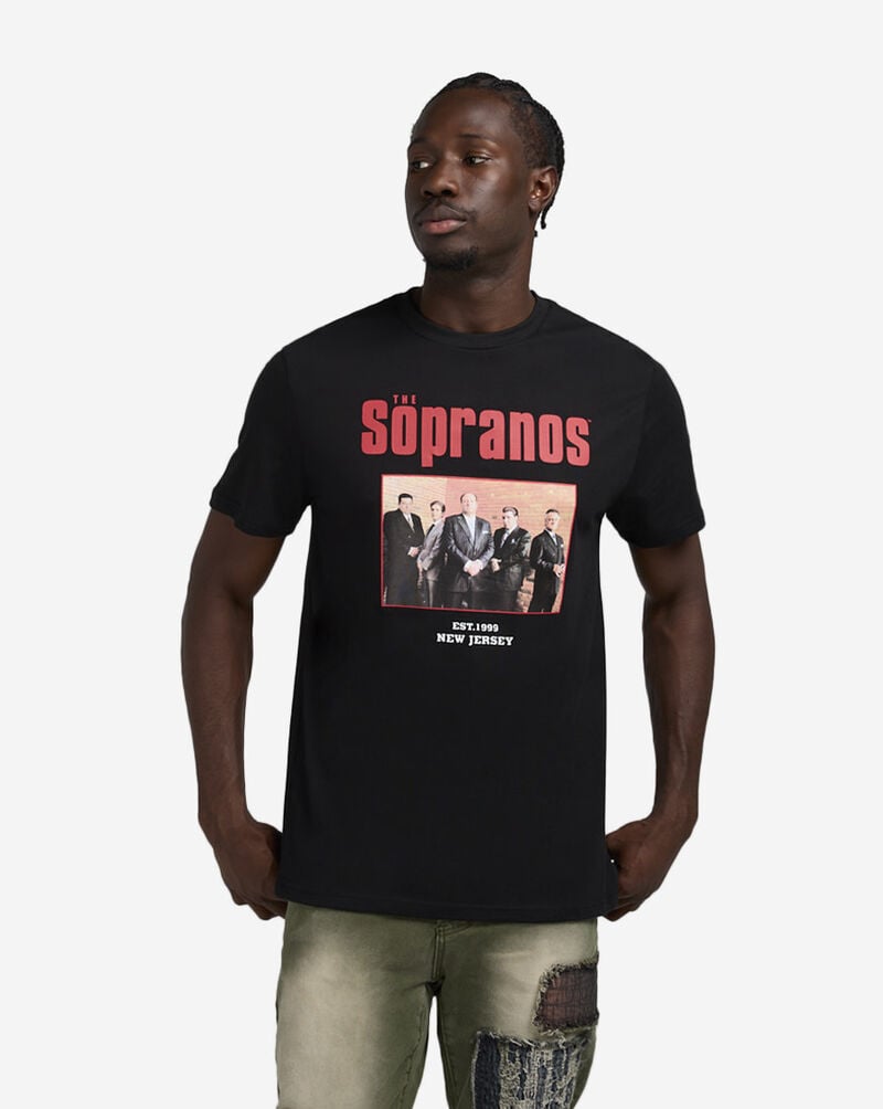 Graphic Tees The Sopranos Est. 1999 Tee MCUS026-US Black 1