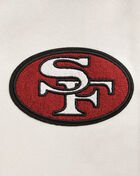 PRO STANDARD San Francisco 49Ers Retro Classic Rib Wool Varsity Jacket FS4H43620-ERD cream 4