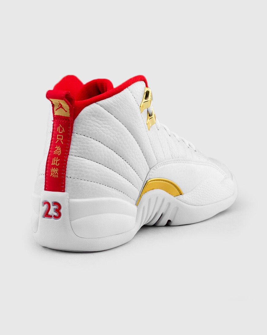 jordan 12 red grade school
