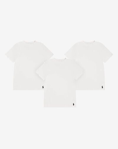 Boys' 3-Pack Classic Fit Crew Tee (8-20) Boys' 3-Pack Classic Fit Crew Tee (8-20)