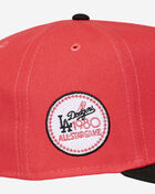 New Era 9Fifty Los Angeles Dodgers A-Frame Snapback Hat 71012229 Orange 2