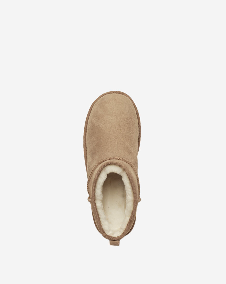 Shop UGG Grade School Classic Ultra Mini Boots 1130750KCHE yellow