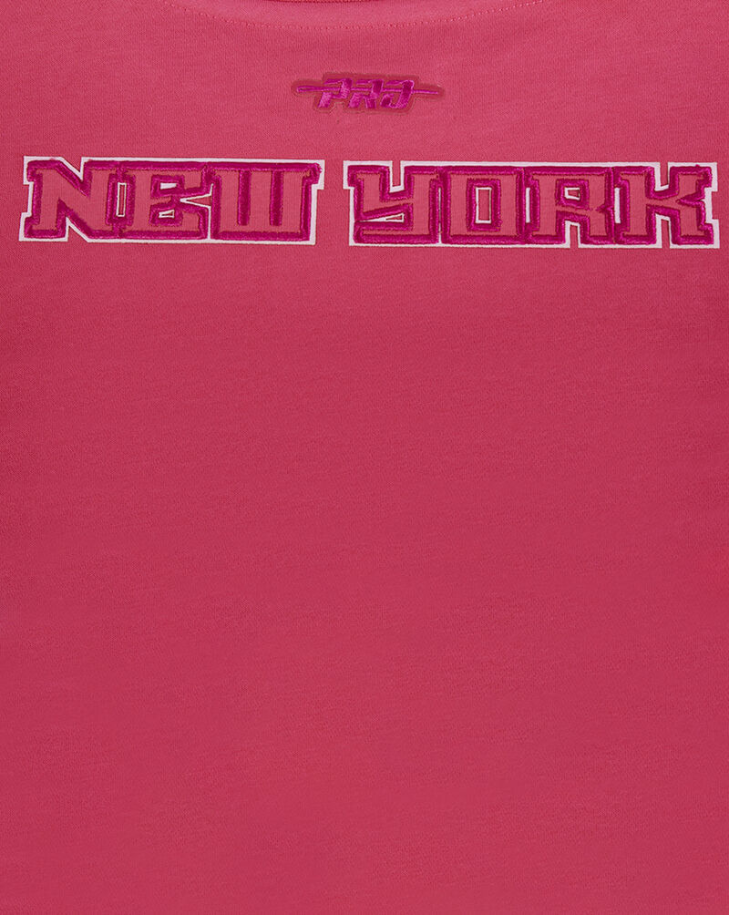 PRO STANDARD Big Girls' New York Liberty Classic Triple Pink Crewneck  WNLBC70123-BPU Pink 4