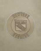 New York Rangers Neutral Drop Shoulder Fleece Pullover Hoodie