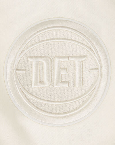 Detroit Pistons Neutral Drop Shoulder Fleece Crewneck