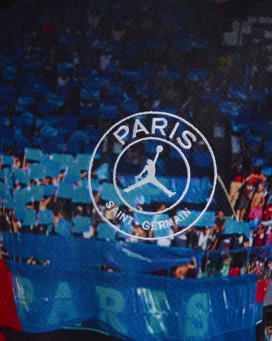 Shop Jordan Paris Saint-Germain Jersey Top HV3419-010 black