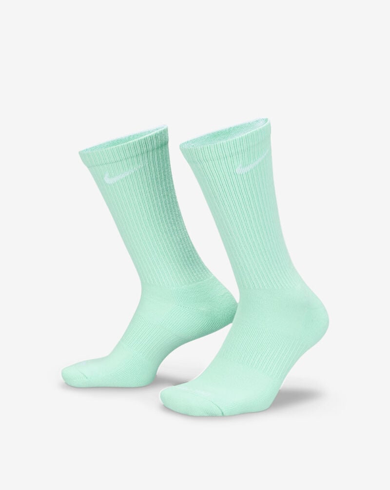 Nike Everyday Plus Cushion 6Pk Crew Socks (M | L) SX6897-971 Green 1