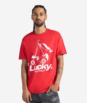 Lucky 8Ball Cherry Tee