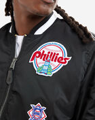 New Era Philadelphia Phillies Alpha Industries MA-1 Bomber Jacket 13026029 Black 5
