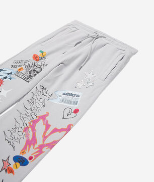 Kids' Doodle Fleece Wide Leg Pant