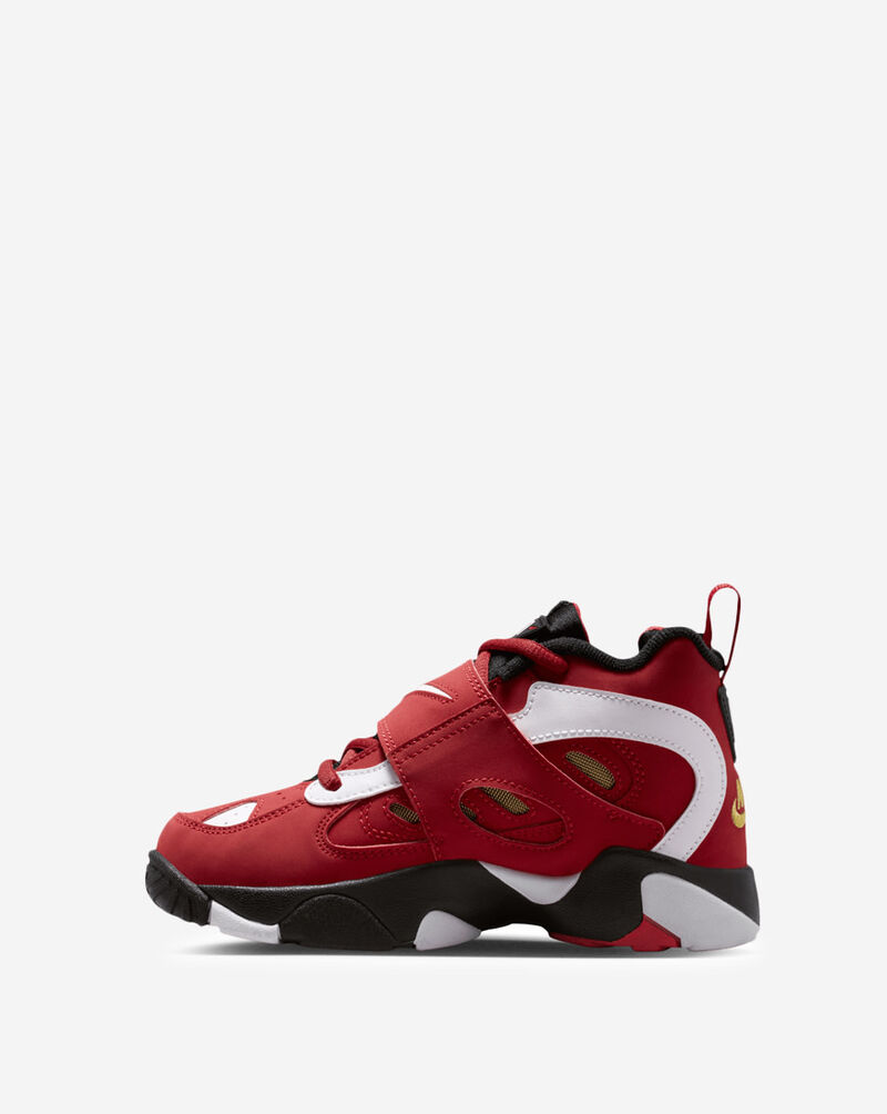 Nike Little Kids' Air Diamond Turf II IR4726-600 Red 1
