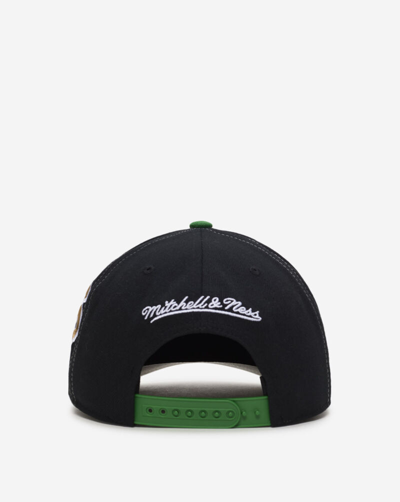 Mitchell  Ness Boston Celtics Pro Crown Championship Snapback Hat HP14989-BCEBKGN Black 3