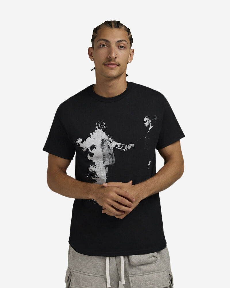 Graphic Tees Hero vs Villain Tee 38171002 Black 1