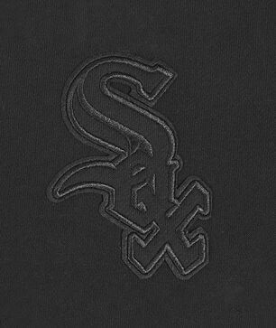 Chicago White Sox Neutral Cropped Pullover Hoodie
