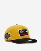 Field Grade Sorry I'm High 2 Tone Wool Trucker  1005667 Yellow 1