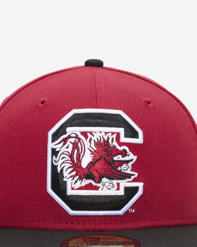 New Era 59Fifty South Carolina Logo Fitted Hat 70814543 Red 2